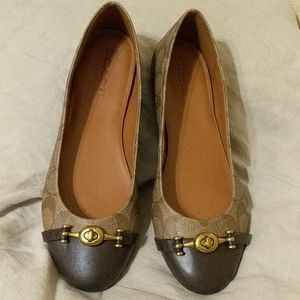 Coach ballet flats